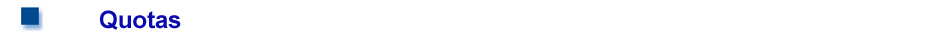 Quotas